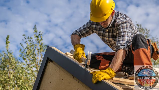 roof tarping by United Water Restoration